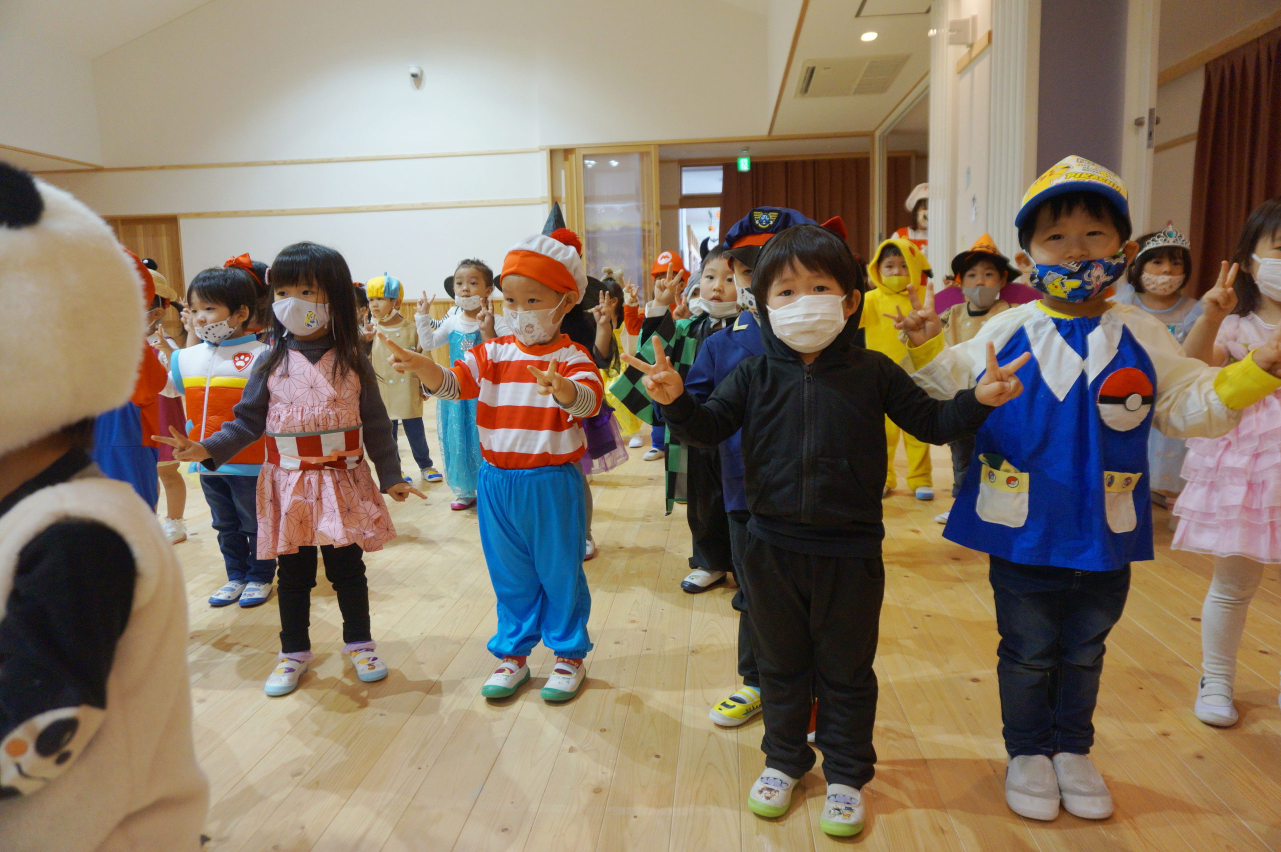 ハロウィンパーティーへようこそ 若葉第二幼稚園 岐阜